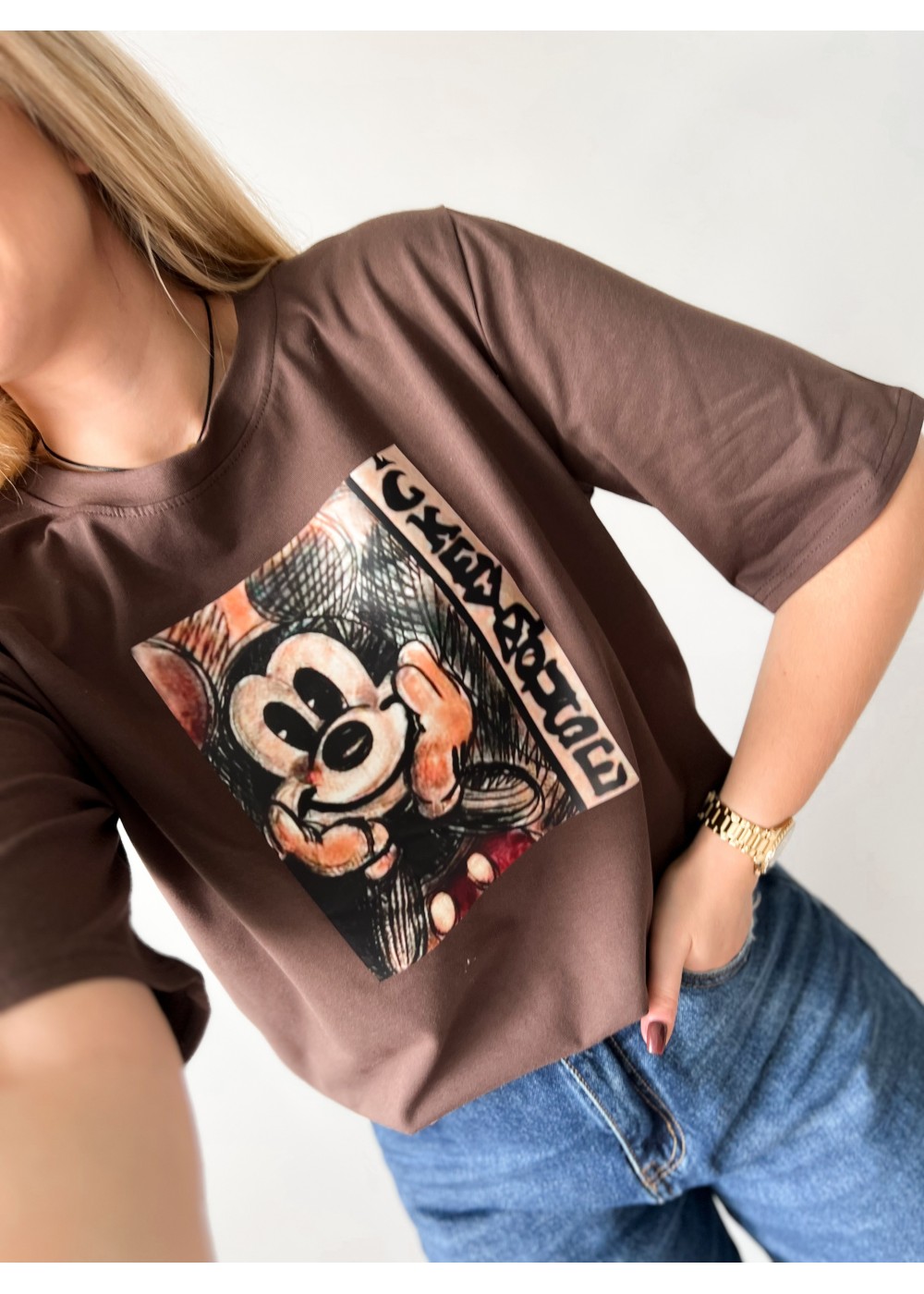 T-shirt z myszką Miki