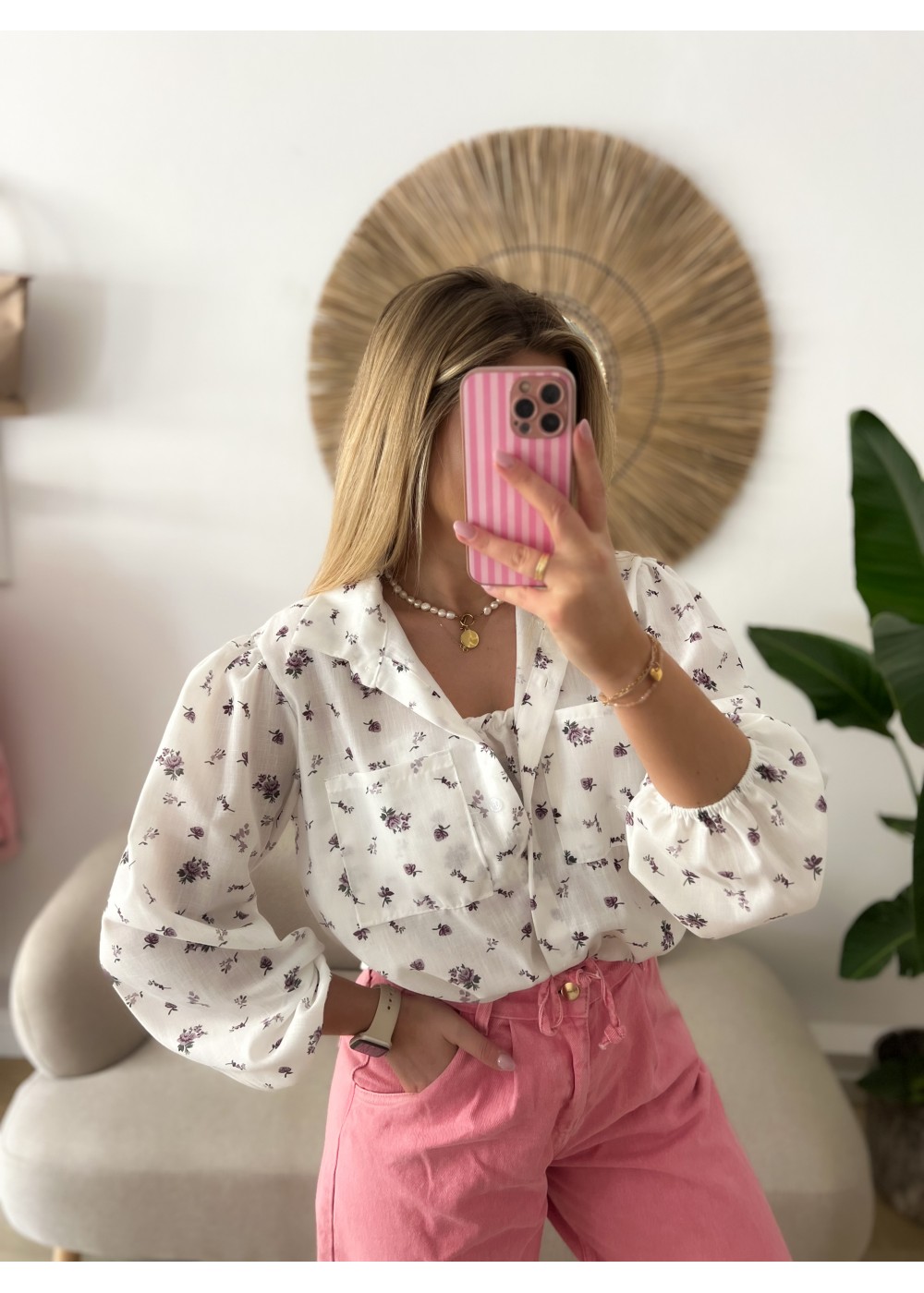 Koszula w kwiatuszki