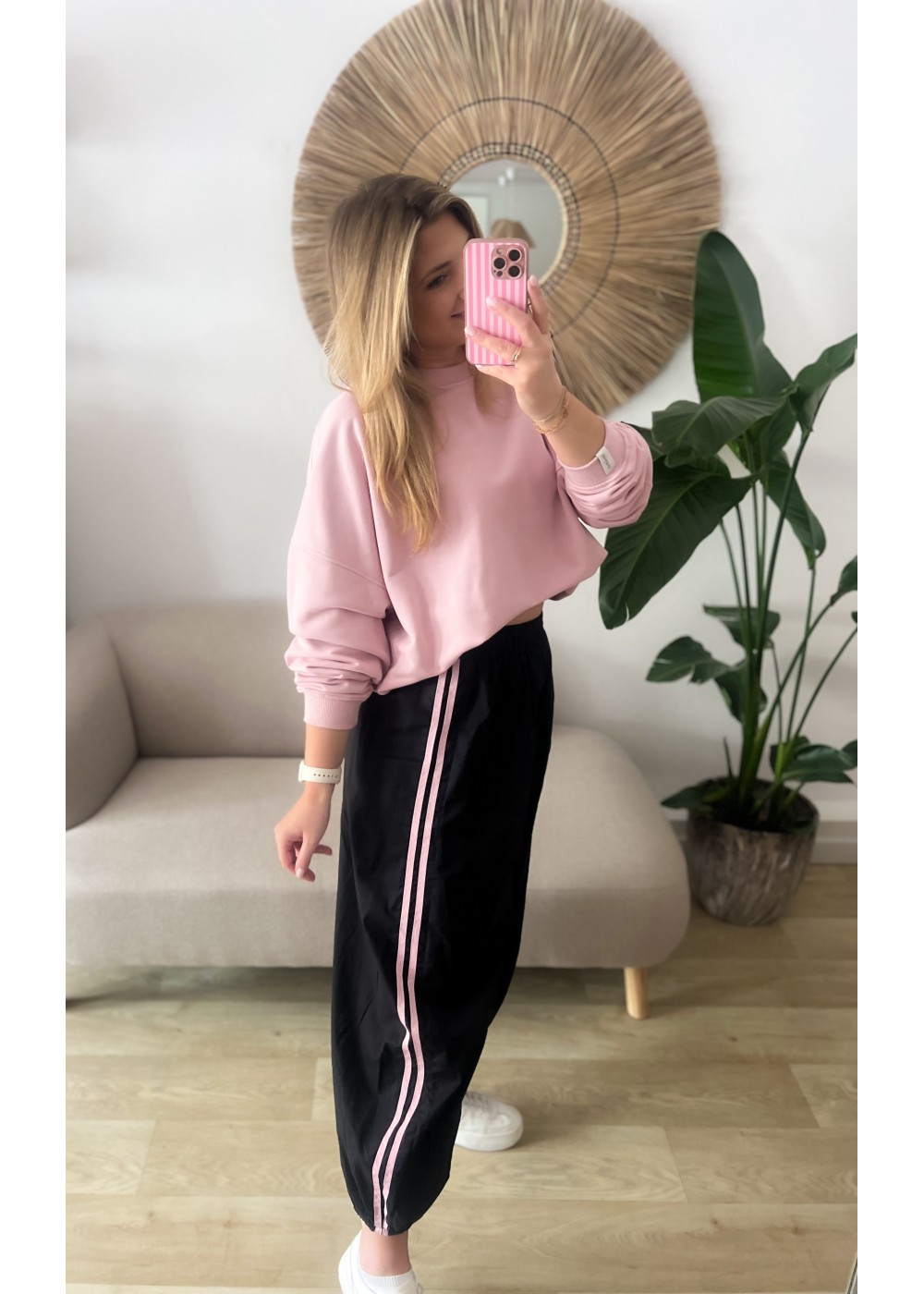 Spodnie joggery czarne